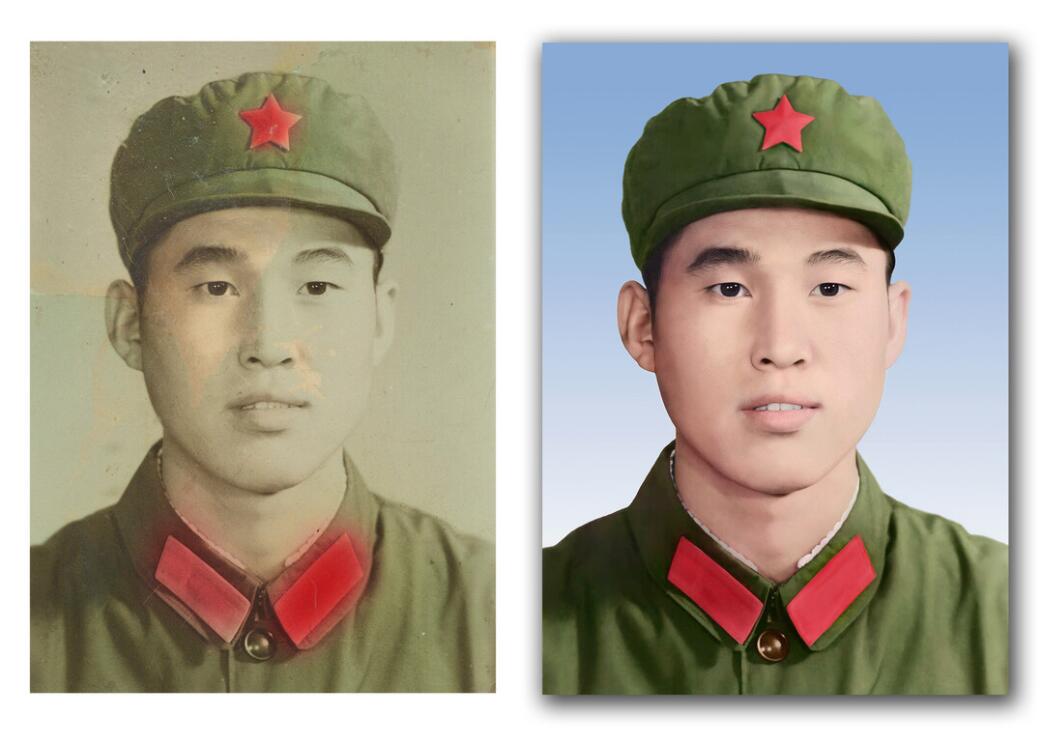 武穴破损照片修复-18